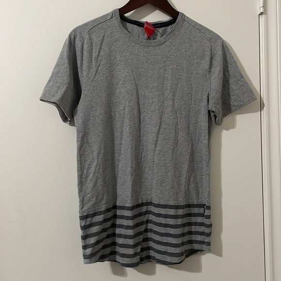 NIKE F.C. T-SHIRT SIDELINE DARK GREY HEATHER/BLACK SIZE S - Picture 2 of 7